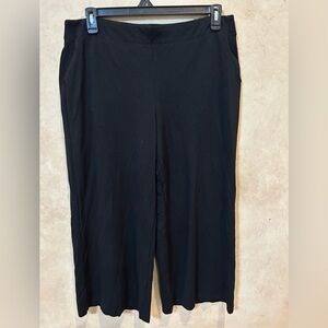 Wantable Black Women's plus cropped flowy Pants size 1x